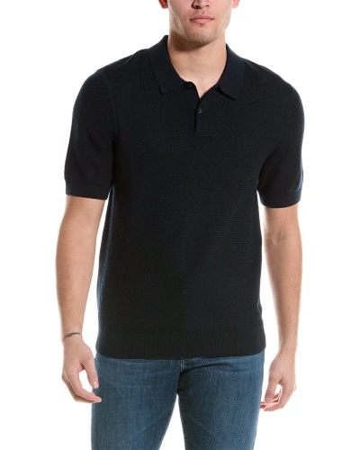 MAGASCHONI TEXTURED POLO SWEATER