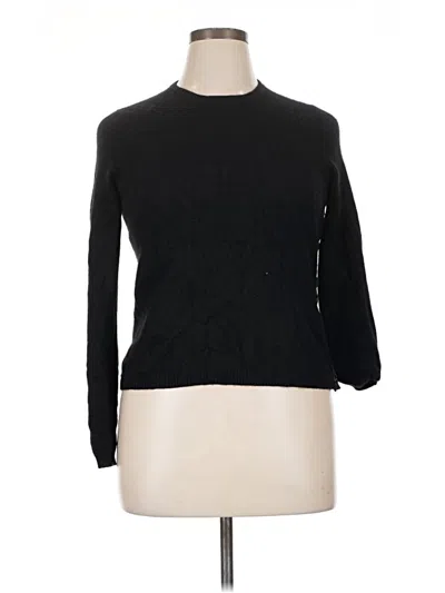 Pre-owned Magaschoni Turtleneck Sweater In Black