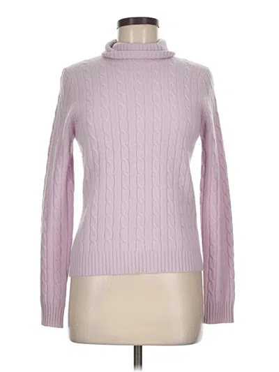 Pre-owned Magaschoni Turtleneck Sweater In Pink