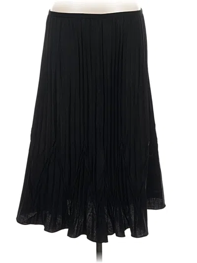 Pre-owned Magaschoni Wool Skirt In Black