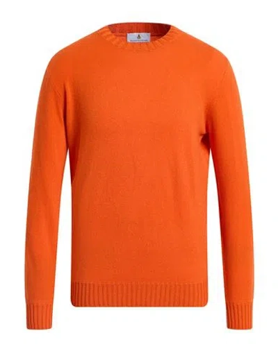 Magazzino Ricambi Man Sweater Orange Size 42 Cashmere