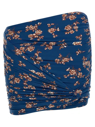 Magda Butrym '01' Swimsuit Skirt In Blue