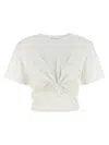 Magda Butrym 01 T-shirt White In White