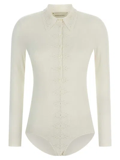 Magda Butrym '02' Bodysuit In White