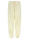 Magda Butrym Joggers With Elastic Cuffs And Pockets In White