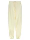 Magda Butrym Joggers With Elastic Cuffs And Pockets In Yellow