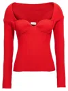 Magda Butrym Sweaters And Cardigans Red