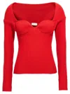 Magda Butrym Sweaters And Cardigans Red In Red