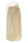 Magda Butrym Flowing Silhouette Layered Sheer Skirt