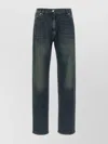 Magda Butrym Stonewashed Five-pocket Straight-leg Jeans