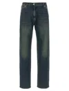 Magda Butrym Stonewashed Five-pocket Straight-leg Jeans In Blue