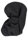 Magda Butrym Ruffle Detail Structured Silhouette Dress In Black