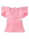 Magda Butrym Topwear In Pink