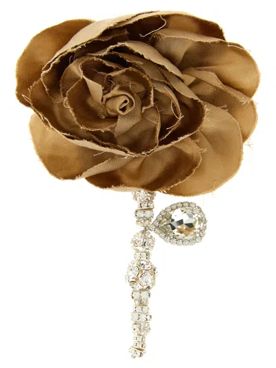 Magda Butrym '11' Earrings In Transparent