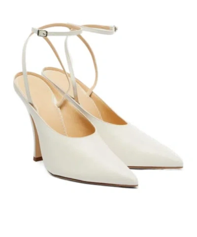 Magda Butrym 115 Leather Pumps In White