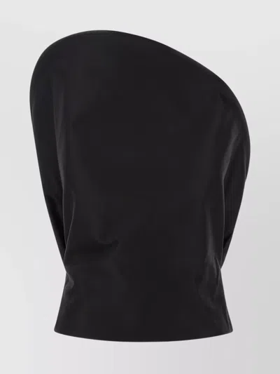 MAGDA BUTRYM '13' STRAPLESS STRUCTURED ASYMMETRIC SILHOUETTE TOP