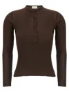 Magda Butrym Luxe Silk Knit Sweater