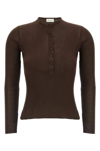MAGDA BUTRYM '20' SILK SWEATER