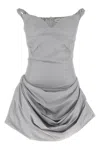 Magda Butrym Off-the-shoulder Mini Dress With Ruffled Straps