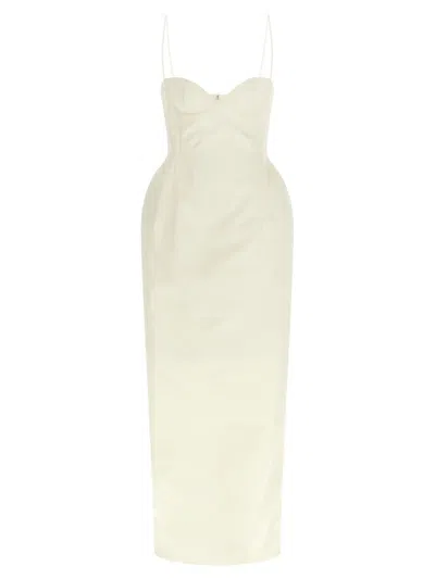 Magda Butrym 30 Dress In Neutral