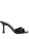 Magda Butrym 75mm Square-toe Flared-heel Mules In Black
