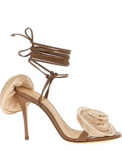 Magda Butrym 90mm Re25 Sandals In 中性色