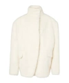 Magda Butrym Alpaca-blend Jacket In White