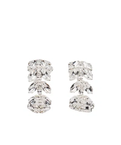 Magda Butrym Amel-pointed Earrings In White