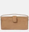 Magda Butrym Apolonia Suede Tote Bag In Beige