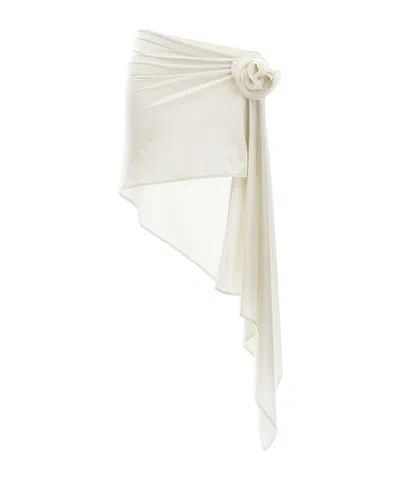 MAGDA BUTRYM MAGDA BUTRYM ASYMMETRIC DRAPED MINI SKIRT