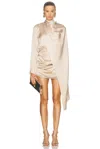 Magda Butrym Dress In Beige