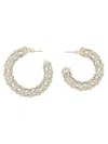 Magda Butrym Asymmetrical Earrings In Silver