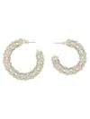 Magda Butrym Asymmetrical Earrings In Silver