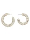 Magda Butrym Asymmetrical Earrings In Silver