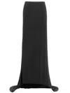 Magda Butrym Black Asymmetrical Long Skirt