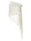 Magda Butrym Draped Knot Asymmetric Design Skirt