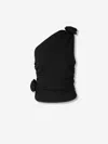 Magda Butrym Rose-embellished One-shoulder Top In Black