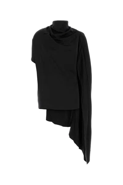 Magda Butrym Aw25 Blouse 04 Black