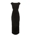 Magda Butrym Open Back Jersey Long Dress