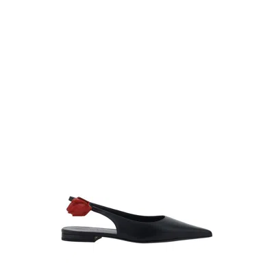 Magda Butrym Women Ballerinas In Black