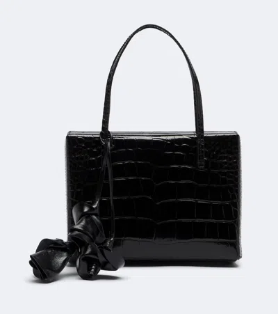Magda Butrym Barbara Medium Leather Shoulder Bag In Black