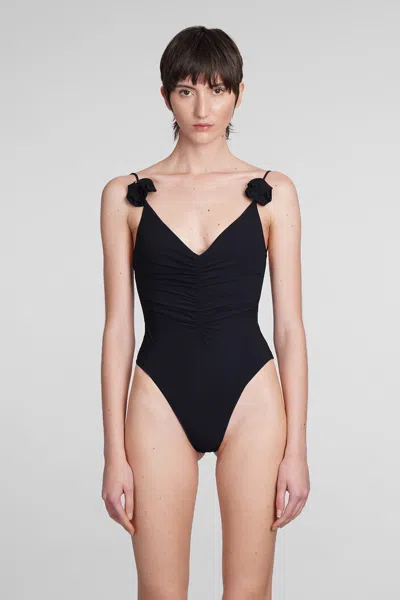 Magda Butrym Beachwear In Black Polyamide In Schwarz