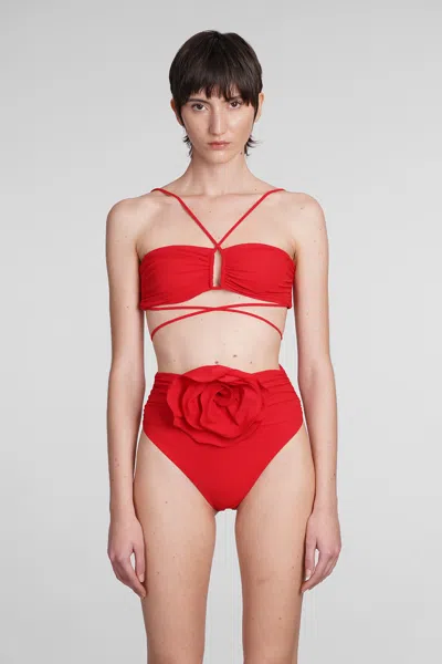 Magda Butrym Beachwear In Red Polyamide