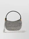 Magda Butrym Vesna Micro Embellished Satin Clutch
