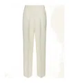 Magda Butrym Belt-loop Casual Pants In White
