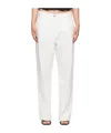 Magda Butrym Belt Loop Jeans In White