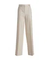 Magda Butrym Belt Ring Casual Pants In Nude