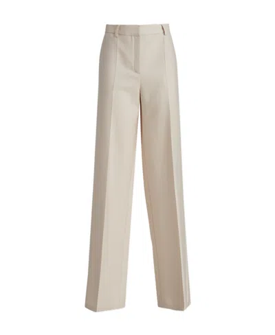 Magda Butrym Belt Ring Casual Pants In Nude
