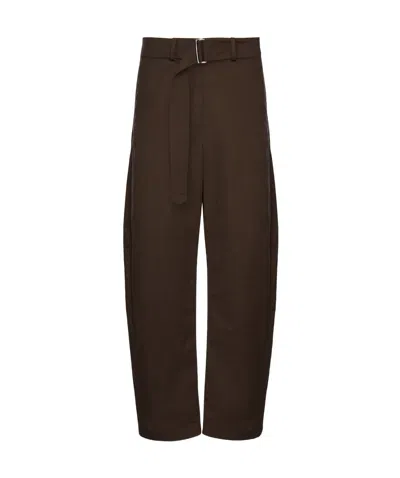 Magda Butrym Belted Trousers In Black