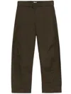 Magda Butrym Belted Trousers In Brown